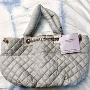 Ariana Grande Puffy Quilted Tote Bag